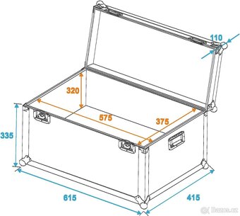 Prodám ROADINGER Universal-Transport-Case 60x40cm, nepouzity - 4