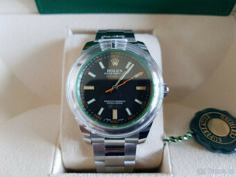 Rolex Milgauss 116400GV ciferník černý 28.10.2019 NOVINKA - 4