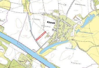 Pozemek, bydlení, prodej, Křenek, Praha východ - 4