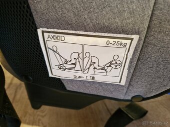 Autosedačka Axkid minikid v pěkném stavu - 4