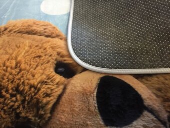 Dětský koberec Ultrasoft Medvídek modrý (N.O.V.Ý) - 4