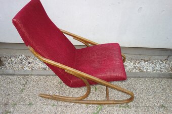 Retro houpaci kreslo TON - ANTONÍN ŠUMAN - 4