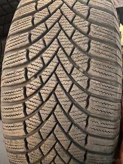 Plechové disky 16” 5x112 a zimní pneu 205/55/R16 - 4