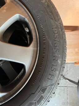 ALU kola Škoda R15 s pneu 195/65 R15 - 4