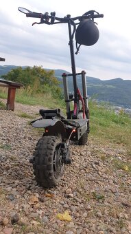 6000 w Elektrokoloběžka 110km/h a celoodpružené kolo - 4