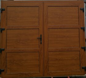 dveře plastové - vrata - 4