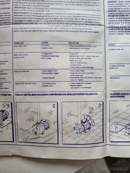 Vodní čerpadlo 1300 W (1,8 HP) – nové, nepoužité - 4