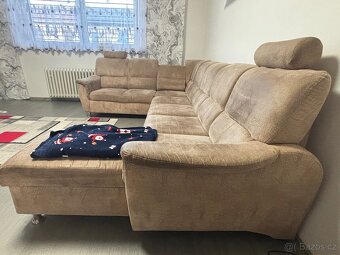 Rozkládací pohovka s úložným prostorem - 4