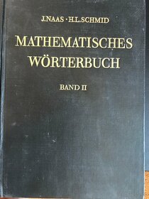 Mathematisches Wórterbuch - První i druhý díl - 4