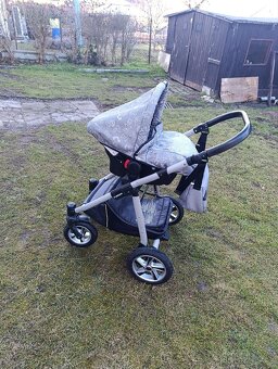 Prodám kočárek 3v1 v dobrém stavu. - 4