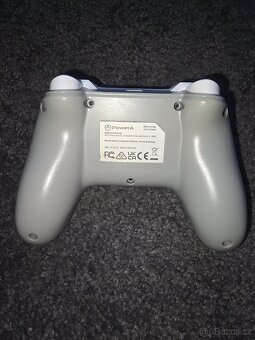 Drátový ovladač PowerA pro Nintendo Switch - bílý - 4