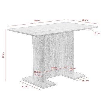 Jídelní stůl ines - 4