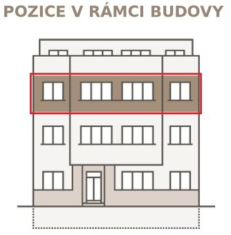 Prodej bytu 2+kk, plocha 46,2 m2, 3 NP, Praha 4 Michle - 4