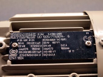 Elektromotor s převodovkou - 4