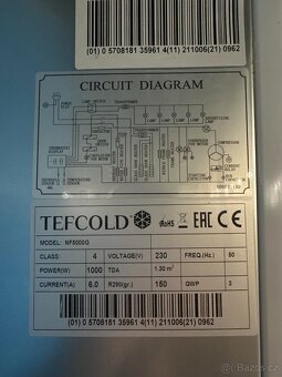 Dvoudvéřová lednice Tefcold NF5000G - 4