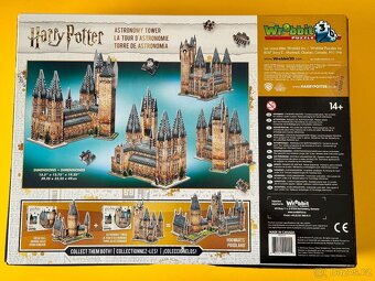 Harry Potter 3D puzzle Bradavice 2ks NOVÉ 100% stav - 4