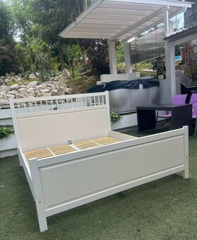 Manželská postel Ikea Hemnes - 4
