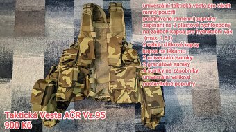 Prodám Vojenské Oblečení AČR - 4