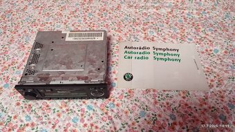 📻 Škoda Symphony – originálnà rádio ✅ - 4