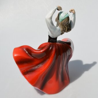 Royal Doulton 2 sběratelské porcelánové sošky - Tanečnice - 4