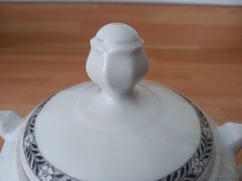 Starožitná porcelánová cukřenka - 4