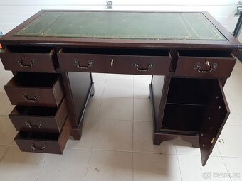 Starožitný anglický psací stůl - 4
