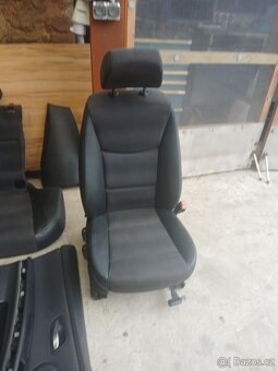 Bmw e91 polokozeny interiér - 4