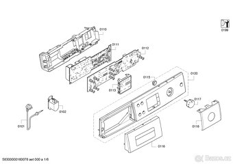 Náhradní díly Pračka Bosch Avantixx 7 WAQ28491/12 - 4