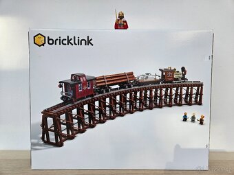 LEGO Bricklink 910035 Přeprava dřeva po železnici - 4