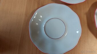 čajový servis Avignon Pirken Hammmer - červená linka - 4