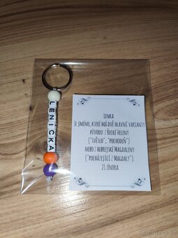 Klíčenky se jménem - 4