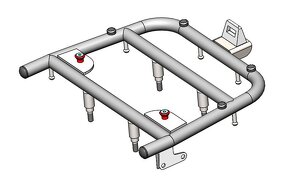 Honda XRV 650 Africa Twin - Zadný nosič s montážou GIVI - 4