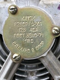 Alternátor - ruská výroba - 4