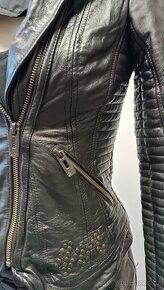 Kožená bunda vel. S - 4