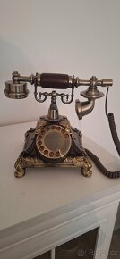 Barokni starozitni telefon - 4