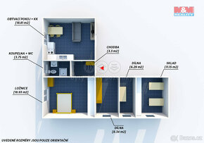 Prodej rodinného domu, 44 m², Mořina - 4