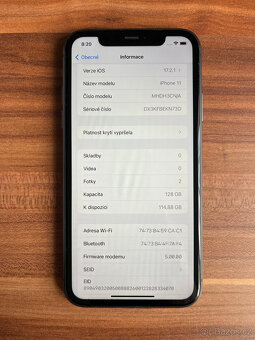 iPhone 11 - 128GB černý + ochranná skla - 4