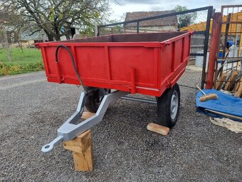 Vlečka sklápěcí malotraktor tk - 4