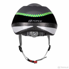 Přilba FORCE FUN POLICE dětská, černo-stříbrná S - 4