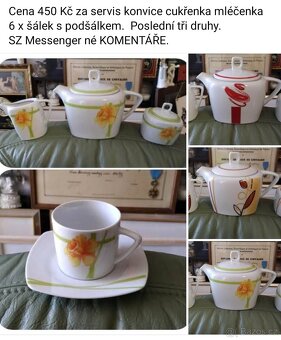 Staré doplňky, porcelán ,atd viz fota. Ceny viz fota. - 4