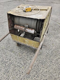 Prodám elektrický vrátek EVL 250 – nosnost 250 kg - 4