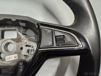 Kožený multifunkcni volant Škoda 3VO 419 091 L CWE - 4