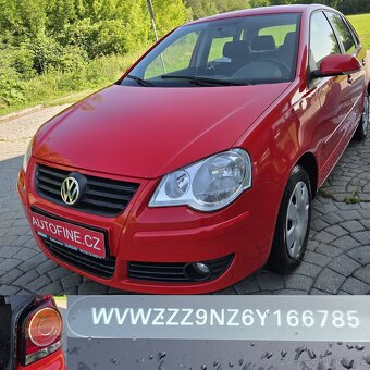 VW POLO 1,25 BENZÍNOVÉ 123tis.km KLIMATIZACE , EL.OKNA - 4