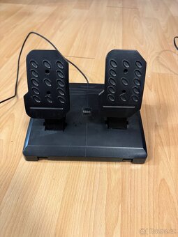 Volant s pedály pro PC,PS4,PS3, hori racing wheel apex - 4