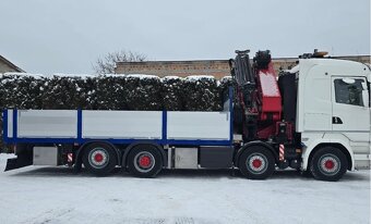 Scania R580 V8 8x2 E6 - valník s HDS+JIB - 4