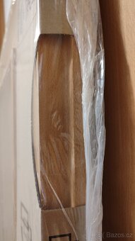 Dveře 80P buk, prosklené 2/3, Masonite - 4