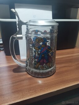 Prodám skleněný půllitr - 4