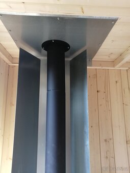 Finská venkovní sauna pro 4-6 os. na klíč - 4