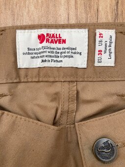 Nové dámské outdoor. kalhoty Karla pro zip - off Fjällräven - 4