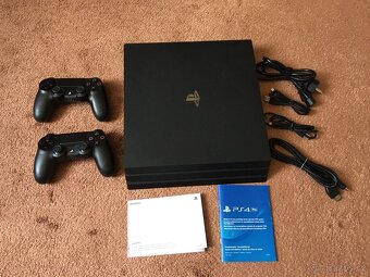 Playstation 4 Pro 2TB SSD Samsung dva ovladače hry - 4